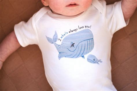 Organic Baby Clothes Whale Baby Boy Bodysuit Nautical Baby Etsy