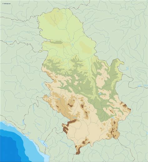 Serbia Illustrator Map Illustrator Vector Eps Maps Order And