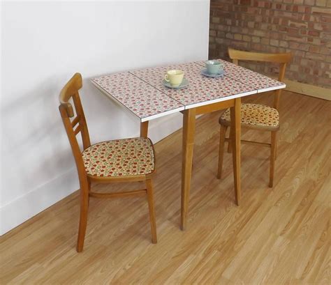 S Formica Kitchen Table And Matching Chairs Retro Atomic Mid Century Kitsch Ebay