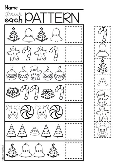 christmas activities for kindergarten {math and literacy no prep printables} christmas