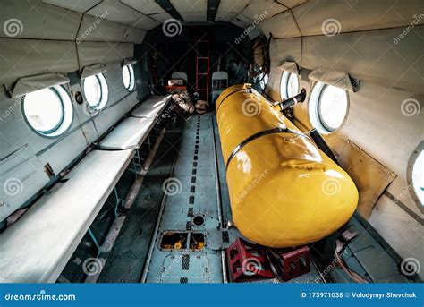 Interior Of Military Helicopter Stock Photo Image Of Inside Cargo
