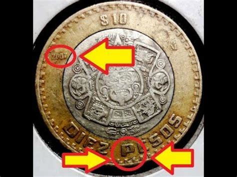 Estas raras monedas de 10 pesos pueden valer hasta 100 veces más