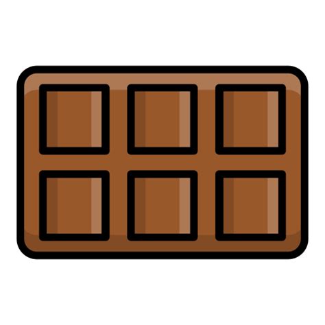 Barra De Chocolate Iconos Gratis De Comida