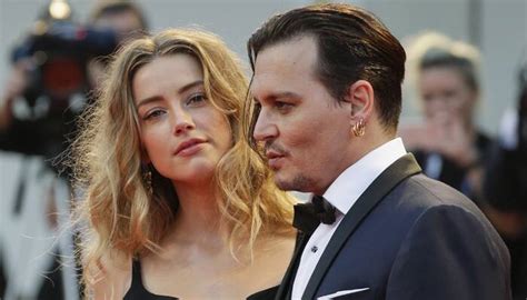 Johnny Depp 50 Takes Girlfriend Amber Heard 27 To