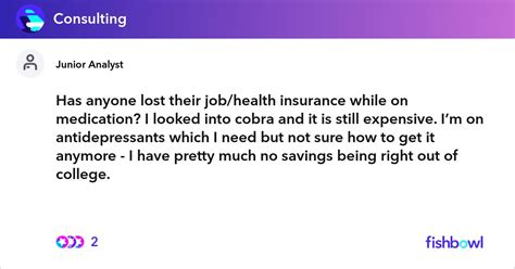 Search buzzrx® & find instant coupons on your prescriptions. Has anyone lost their job/health insurance while on ...