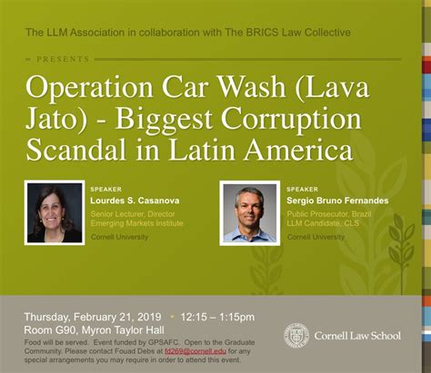 Operation Car Wash Biggest Corruption Scandal In Latin America Cornell