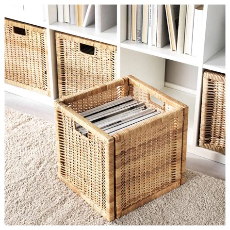 BranÄs Korb Rattan 32x34x32 Cm Ikea Österreich Wicker Baskets