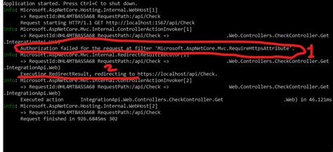 Asp Net Core Error Authorization Failed For The Request At Filter