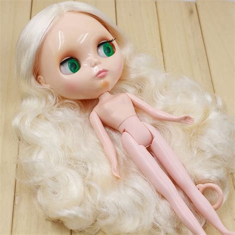 Nude Blyth Doll Beige Hair Factory Doll Suitable For Diy Toy Toy Shar