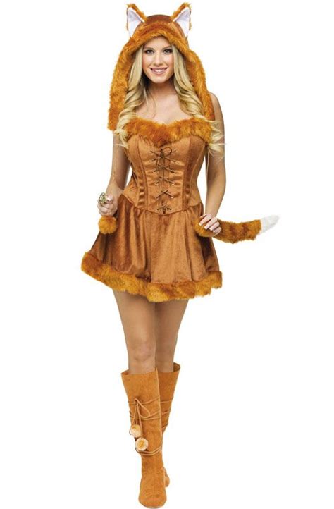 Sexy Foxy Lady Adult Costume For Halloween 4395 Bug Costume Costume Dress Scarecrow