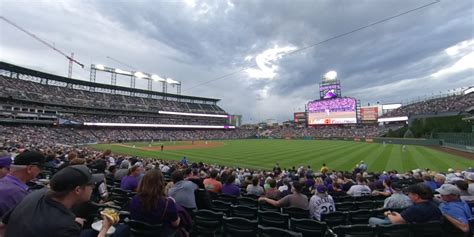 Coors Field Seating Map With Rows Two Birds Home