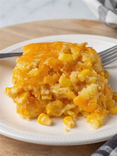 Easy Corn Casserole With Jiffy Recipe Shes Not Cookin
