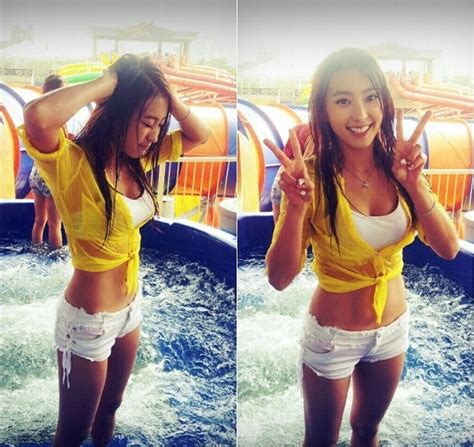 Kpop Sistar’s Bora Enjoys The Pool In New Sexy Photos
