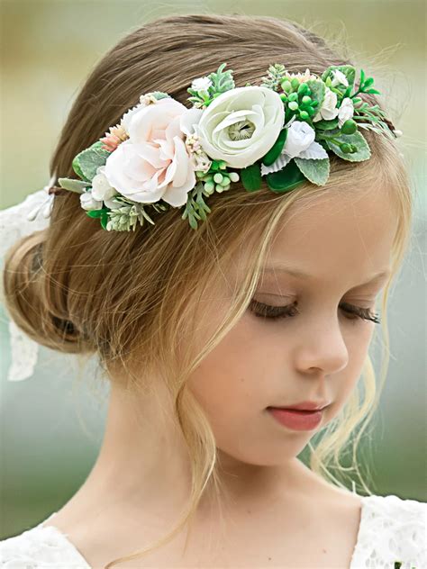 Zara Flower Girl Crown In 2020 Flower Girl Updo Flower Girl Tiara Flower Girl Crown