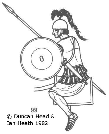 Carthaginian Cavalryman In Armies Of The Macedonian And Punic Wars By Duncan Head Illustrated
