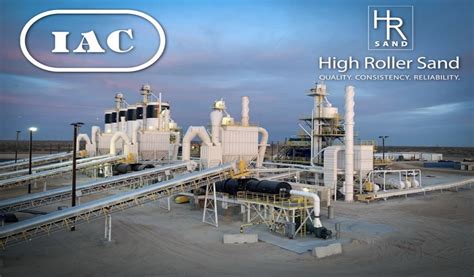 Iac Completes High Roller Sand 115 Plant Frac Sand Dry Plant In Kermit
