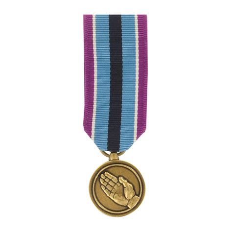 Medal Miniature Humanitarian Service Miniature Medals Military