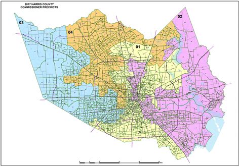 Harris County Estimated Voter Registration Population By Commissioner