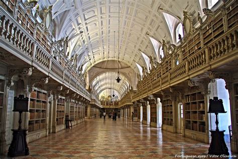Biblioteca Do Palácio Nacional De Mafra Portugal 🇵🇹 Flickr