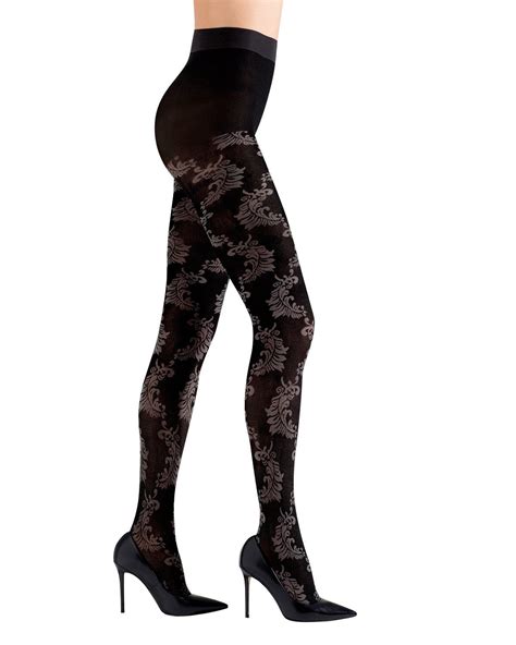 Fond Of Feathers Opaque Tights Opaque Tights Tights Cool Tights