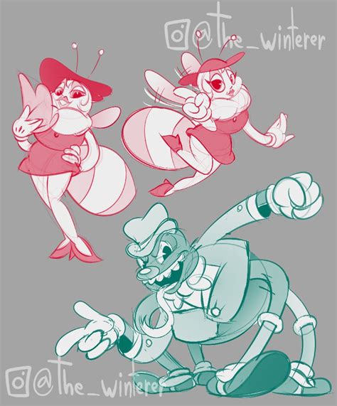 🔞🐺🇺🇦🏴󠁧󠁢󠁷󠁬󠁳󠁿lemon🏴󠁧󠁢󠁷󠁬󠁳󠁿🇺🇦🐺🔞 On Twitter Rt Thewinterer06 Some Cuphead Dlc Sketches Expect