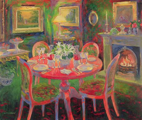 Amazon's choice for paintings for dining room. The Dining Room Painting by William Ireland