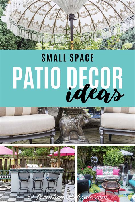 Small Patio Decorating Ideas That Make Your Deck Into An Outdoor Oasis