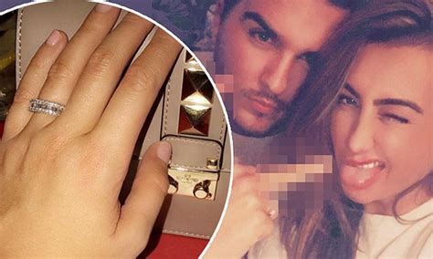 Lauren Goodger Shares Picture Of Meaningful Diamond Ring On Instagram