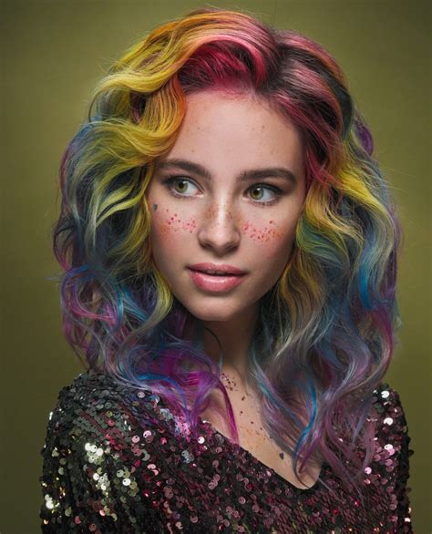 21 Gorgeous Rainbow Hair Color Ideas To Inspire Your Next Look