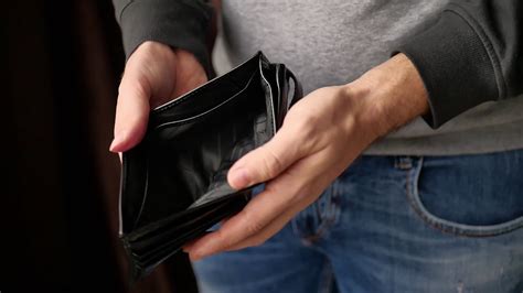 Man Shows Is Money In Wallet Stock Footage Sbv Storyblocks
