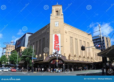 The Historic Civic Theatre Auckland Surrounded By Modern Buildings
