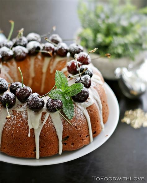 Its moist, fluffy and firm all at. To Food with Love: Cherry Cheese "Christmas Wreath" Pound Cake