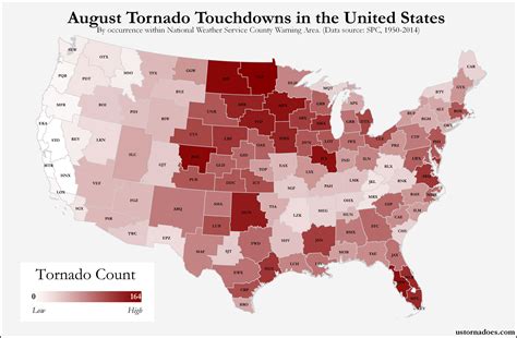 Us Tornado Map Archives