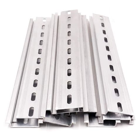 20 Pieces Din Rail Slotted Aluminum For All Types Of Terminal Boxes