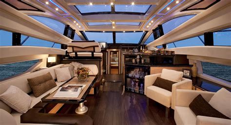 Marquis 500sc The Most Gorgeous Yacht Interior Around Luxury Yacht