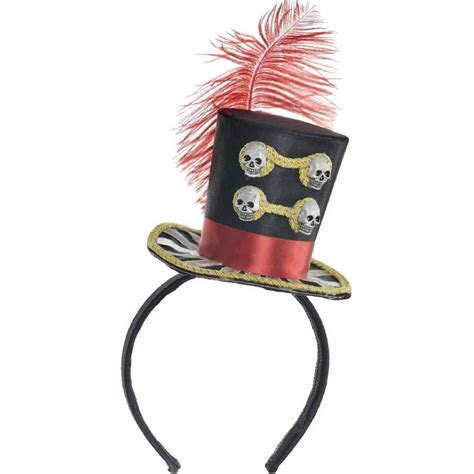 Freak Show Ringmaster Top Hat Headband Party City
