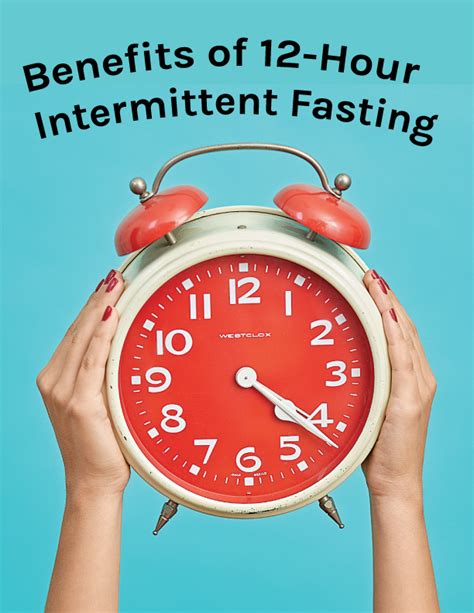 4 Big Health Benefits Of 12 Hour Intermittent Fasting 12 Hour