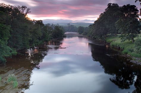 River Eden Cumbria This Was Taken At 0432 In The Mornin Flickr