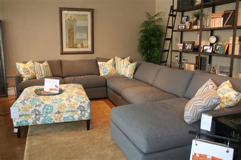 Cool Gray Couch Decorating Den Marina Colella