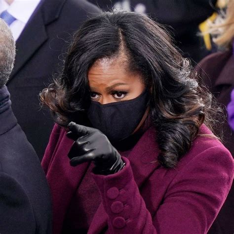 Michelle Obama Wore Fenty Beauty To The 2021 Inauguration