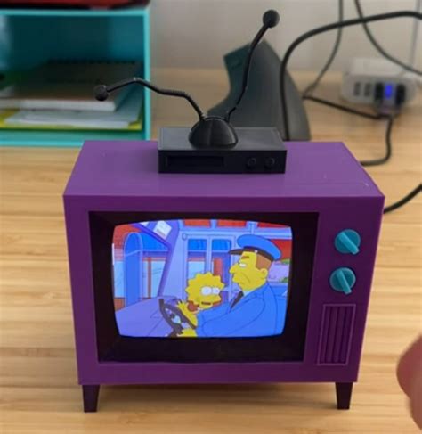 A Simpsons Tv For A Golden Age Hackaday