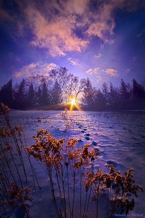 And Back Again Wisconsin Horizons By Phil Koch H