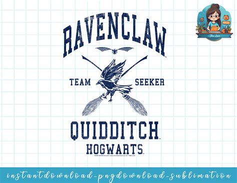 Harry Potter Ravenclaw Quidditch Team Seeker Png Sublimate Inspire