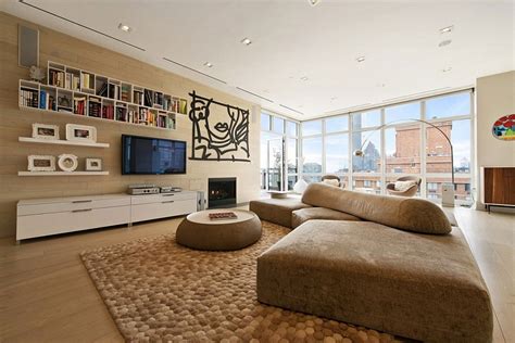 Spectacular Views And Urbane Style Shape Gorgeous New York City Apartment