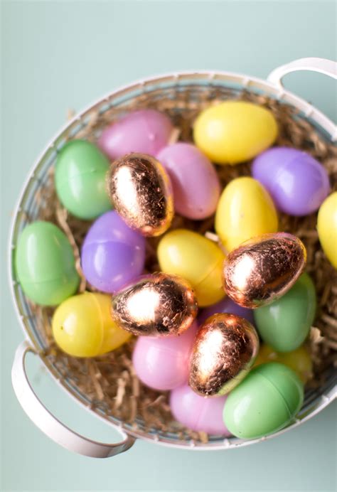 Diy Golden Easter Eggs Say Yes