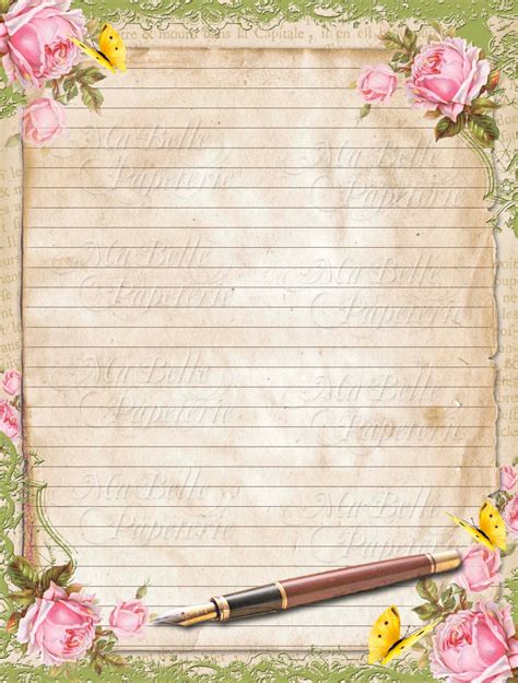 Lined Letter Writing Stationery That Are Magic Russell Website