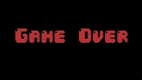 2048x1152 Game Over Typography 2048x1152 Resolution Hd 4k Wallpapers