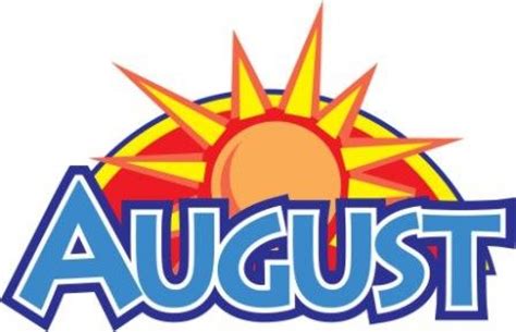 Month August Clipart Clip Art Library