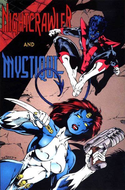 Nightcrawler And Mystique By Tom Raney Marvel Comic Universe Marvel Comics Art Marvel Comic