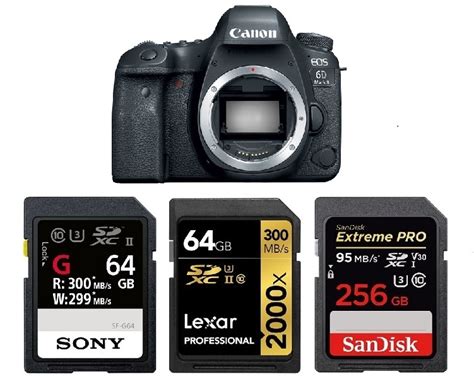 Maybe you would like to learn more about one of these? Best Memory Cards for Canon EOS 6D Mark II | Camera Times